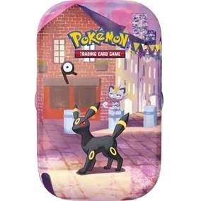 30th Celebration - Mini Tin - Umbreon & Alolan Meowth (Night) - Pokemon kort